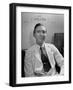 Columbia Univ. Prof. Jacques Barzun-null-Framed Photographic Print