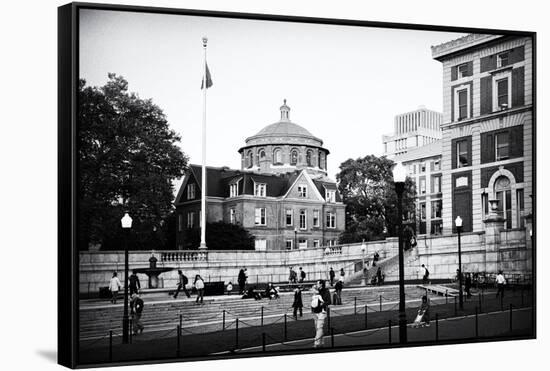 Columbia University - College - Campus - Buildings and Structures - Manhattan - New York - United S-Philippe Hugonnard-Framed Stretched Canvas
