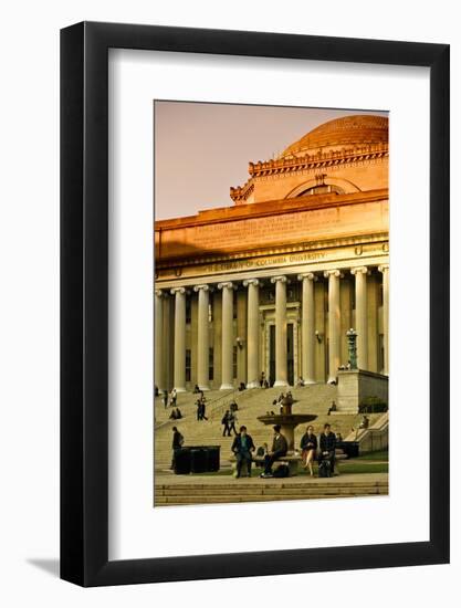 Columbia University - College - Campus - Buildings and Structures - Manhattan - New York - United S-Philippe Hugonnard-Framed Photographic Print