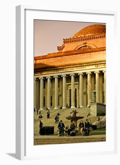 Columbia University - College - Campus - Buildings and Structures - Manhattan - New York - United S-Philippe Hugonnard-Framed Photographic Print