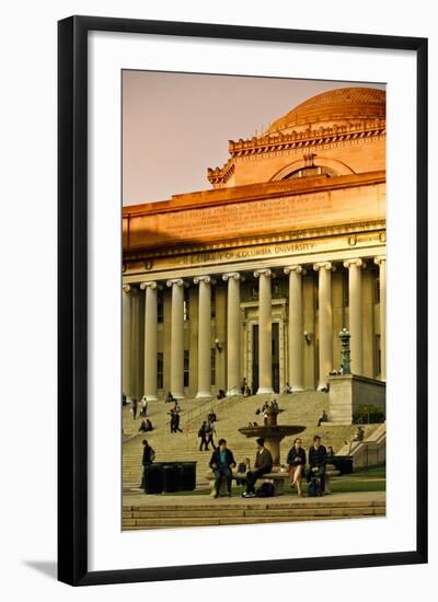 Columbia University - College - Campus - Buildings and Structures - Manhattan - New York - United S-Philippe Hugonnard-Framed Photographic Print