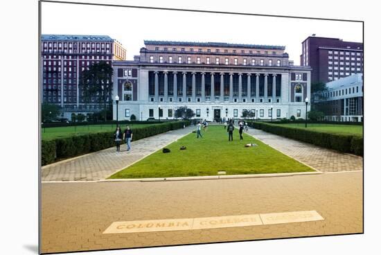 Columbia University - College - Campus - Buildings and Structures - Manhattan - New York - United S-Philippe Hugonnard-Mounted Photographic Print