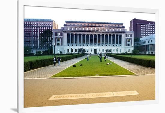 Columbia University - College - Campus - Buildings and Structures - Manhattan - New York - United S-Philippe Hugonnard-Framed Photographic Print