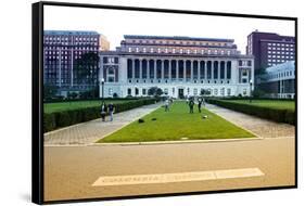 Columbia University - College - Campus - Buildings and Structures - Manhattan - New York - United S-Philippe Hugonnard-Framed Stretched Canvas