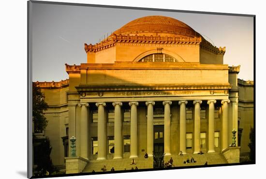 Columbia University - College - Campus - Buildings and Structures - Manhattan - New York - United S-Philippe Hugonnard-Mounted Photographic Print