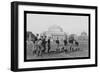 Columbia University Football, Traing the Half-Backs-null-Framed Art Print