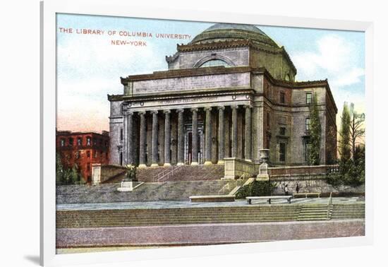 Columbia University Library, New York, USA, C1900s-null-Framed Giclee Print