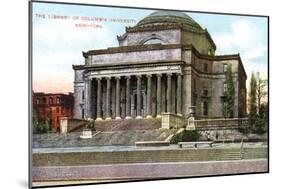 Columbia University Library, New York, USA, C1900s-null-Mounted Giclee Print