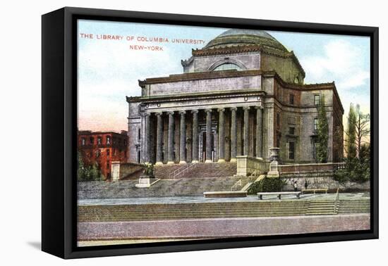 Columbia University Library, New York, USA, C1900s-null-Framed Stretched Canvas