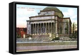 Columbia University Library, New York, USA, C1900s-null-Framed Stretched Canvas