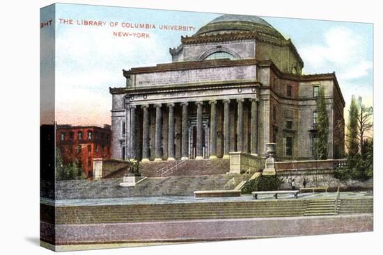 Columbia University Library, New York, USA, C1900s-null-Stretched Canvas