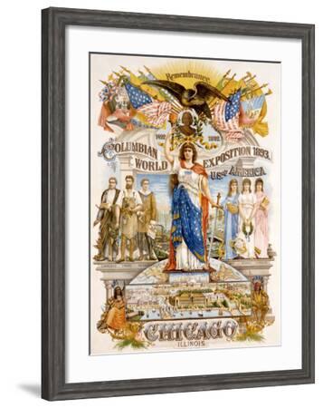 Columbia World Expo-Conrad Peter Bergmann-Framed Giclee Print