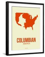 Columbian America Poster 1-NaxArt-Framed Art Print