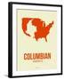 Columbian America Poster 1-NaxArt-Framed Art Print