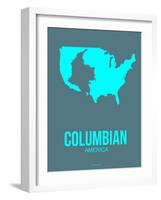 Columbian America Poster 2-NaxArt-Framed Art Print