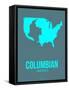 Columbian America Poster 2-NaxArt-Framed Stretched Canvas