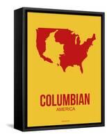 Columbian America Poster 3-NaxArt-Framed Stretched Canvas