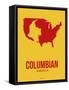 Columbian America Poster 3-NaxArt-Framed Stretched Canvas