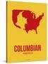 Columbian America Poster 3-NaxArt-Stretched Canvas