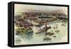 Columbian Exposition, 1893, c.1893-94-Mario Borgoni-Framed Stretched Canvas
