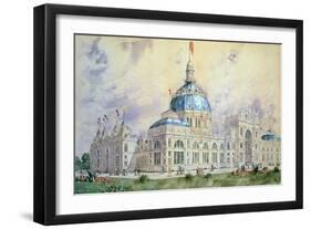 Columbian Exposition, 1893-Childe Hassam-Framed Giclee Print