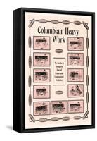 Columbian Heavy Work-null-Framed Stretched Canvas