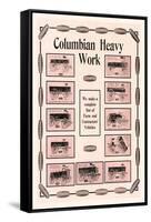 Columbian Heavy Work-null-Framed Stretched Canvas
