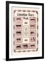 Columbian Heavy Work-null-Framed Art Print