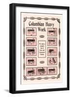 Columbian Heavy Work-null-Framed Art Print