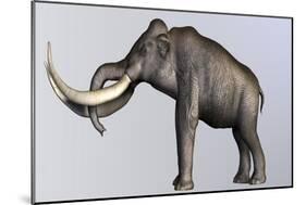 Columbian Mammoth-null-Mounted Art Print