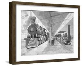 Columbian World Fair Exhibit-null-Framed Giclee Print