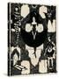 Columbine, C 1900-1930, (1925)-Harry Clarke-Stretched Canvas