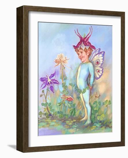 Columbine Elf-Judy Mastrangelo-Framed Giclee Print