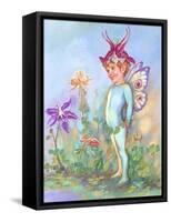 Columbine Elf-Judy Mastrangelo-Framed Stretched Canvas