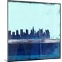 Columbus Abstract Skyline II-Emma Moore-Mounted Art Print