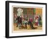 Columbus Agrees Terms with King Ferdinand and Queen Isabella-Planetta-Framed Art Print