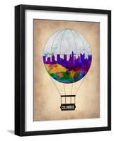 Columbus Air Balloon-NaxArt-Framed Art Print