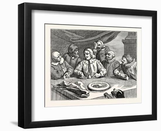 Columbus and the Egg-null-Framed Premium Giclee Print