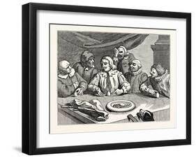 Columbus and the Egg-null-Framed Giclee Print