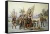 Columbus at San Salvador-Jean Leon Gerome Ferris-Framed Stretched Canvas