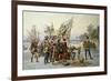 Columbus at San Salvador-Jean Leon Gerome Ferris-Framed Giclee Print