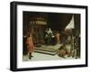 Columbus Before the Spanish Court after His Return from the Americas, 1894-Jose Agustin Arrieta-Framed Giclee Print