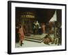 Columbus Before the Spanish Court after His Return from the Americas, 1894-Jose Agustin Arrieta-Framed Giclee Print