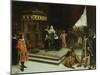 Columbus Before the Spanish Court after His Return from the Americas, 1894-Jose Agustin Arrieta-Mounted Giclee Print