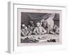 Columbus Breaking the Egg, 1753-William Hogarth-Framed Giclee Print