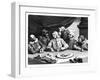 Columbus Breaking the Egg, 1753-William Hogarth-Framed Giclee Print