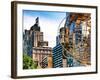 Columbus Circle, Globe Sculpture, 59 Street and Columbus Ave, Essex House Building, New York City-Philippe Hugonnard-Framed Photographic Print