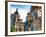 Columbus Circle, Globe Sculpture, 59 Street and Columbus Ave, Essex House Building, New York City-Philippe Hugonnard-Framed Photographic Print