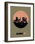 Columbus Circle Poster 1-NaxArt-Framed Art Print