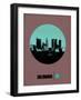 Columbus Circle Poster 2-NaxArt-Framed Art Print